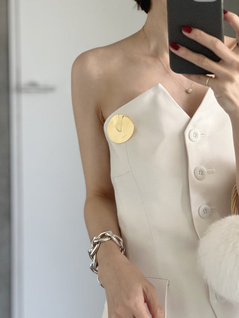duo brooch